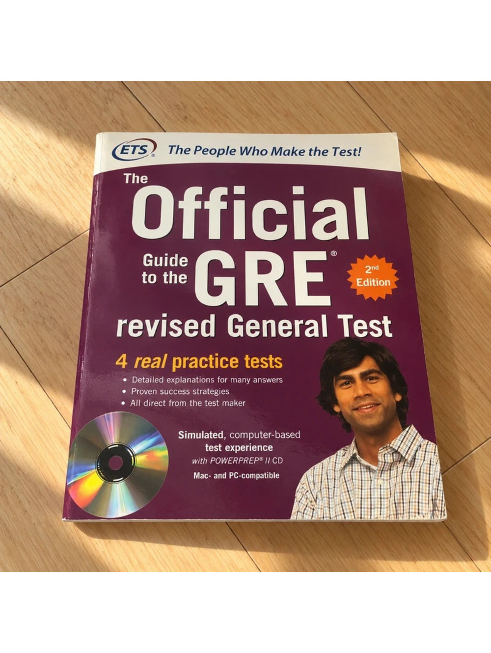 Official GRE Revised General Test 2nd Edition ETS Guide With CD